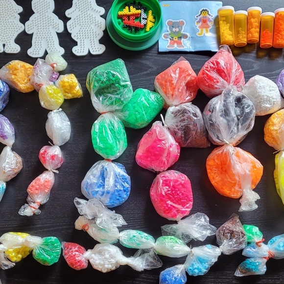 Assorted Multicolor Fuse Beads for Kids Crafts - Picture 5 of 9